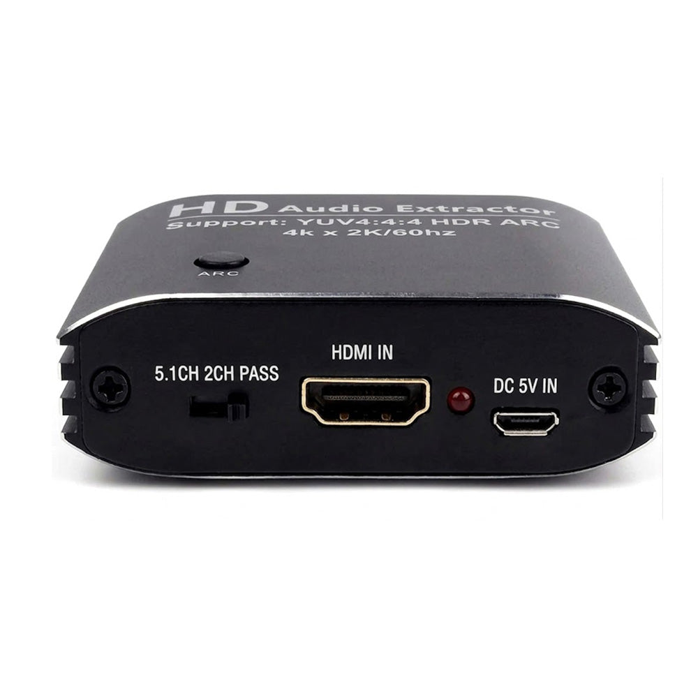 Extractor de Audio HDMI 4K a 60Hz con ARC (Salida Óptica SPDIF y 3.5mm) s2097