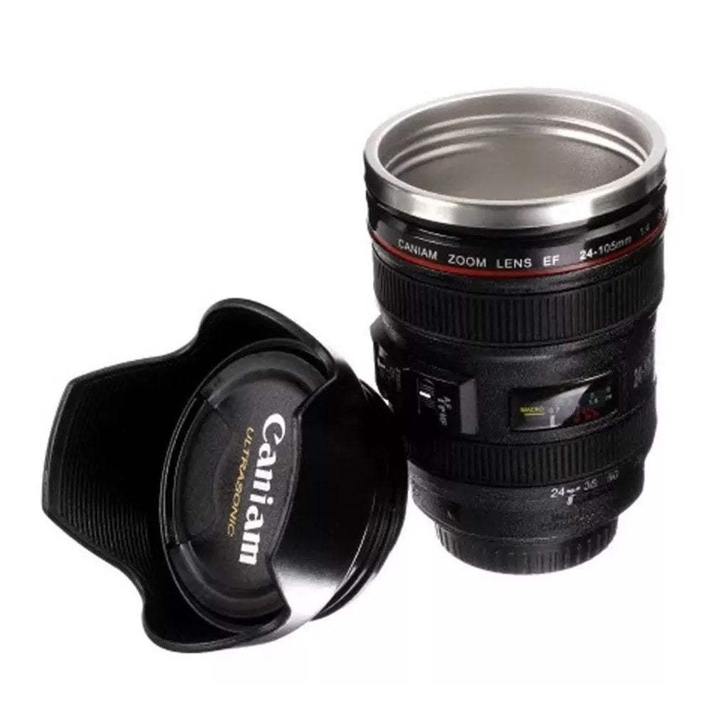 Taza Termica Lente Fotografico Tomatodo Mug Camara Cafe Te S0102