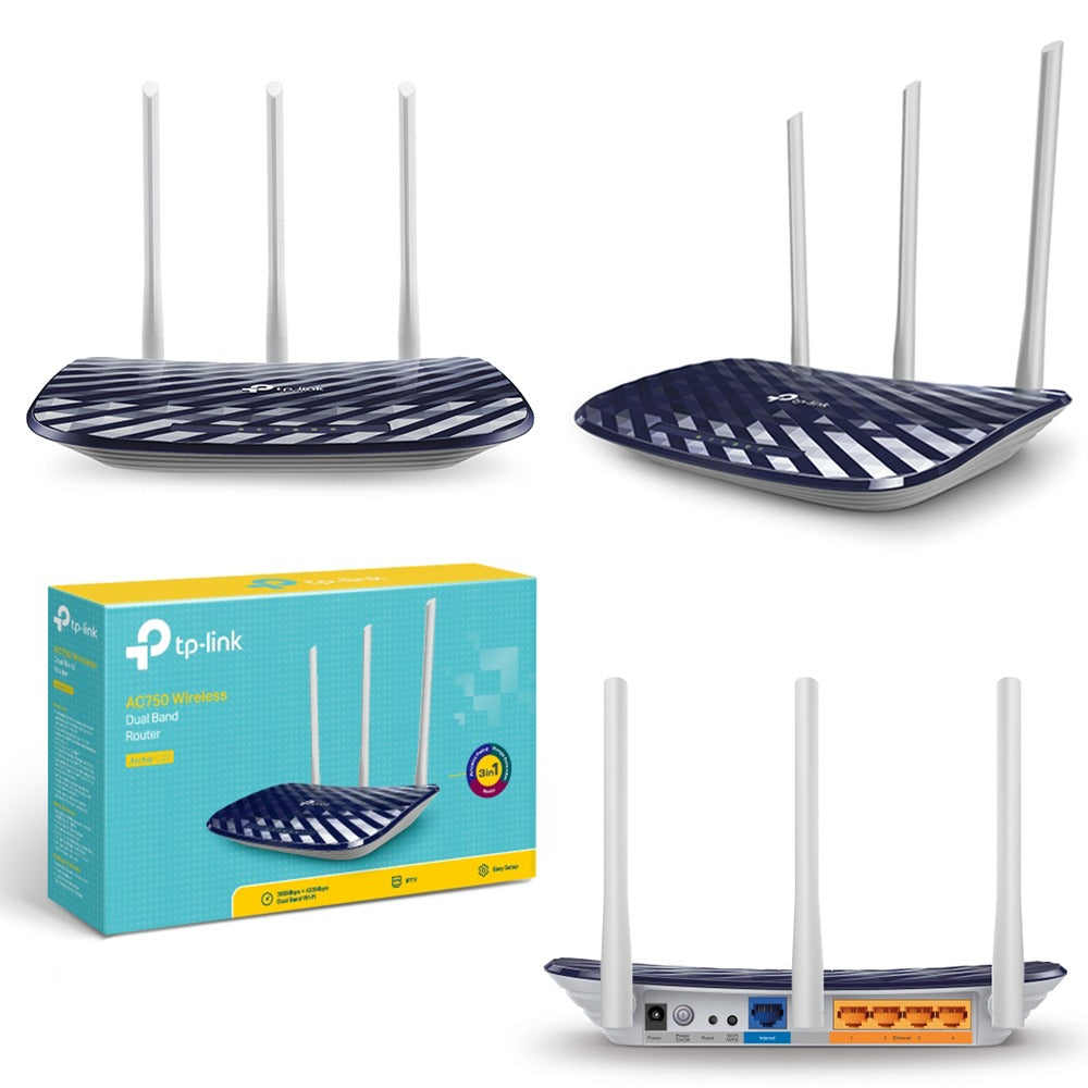 Router TP-LINK 433Mbps Archer C20 3 en 1 repetidor punto de acceso 3 A S0778