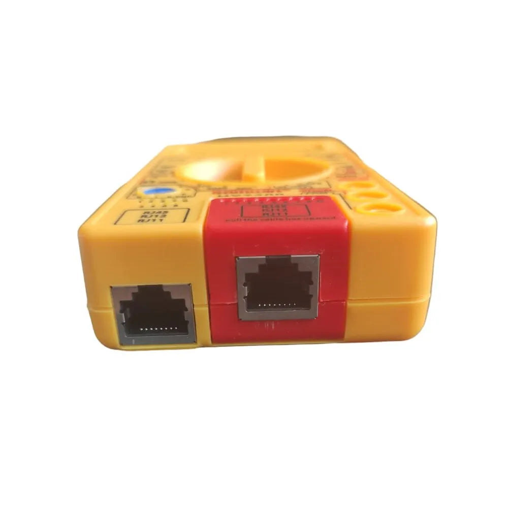 Multimetro Digital de Bolsillo con Lan Tester Probador RJ45 SAMWIN S1478