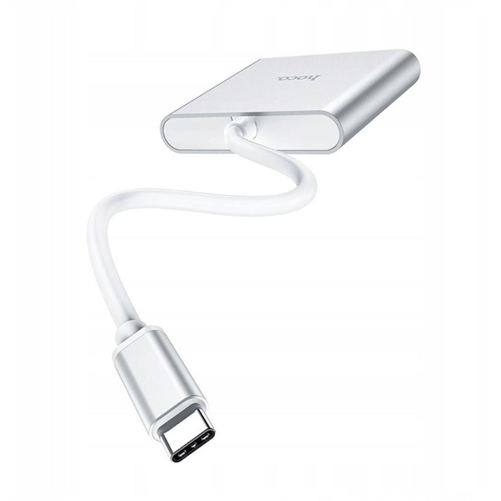 Convertidor Tipo C a HDMI 4k USB 3.0 tipo C 3 En 1 Hoco S01002
