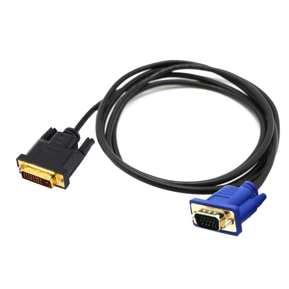 Cable Convertidor de Video DVI 24+5 a VGA Trautech de 1.80 Metros (PE-DV0085) S2149
