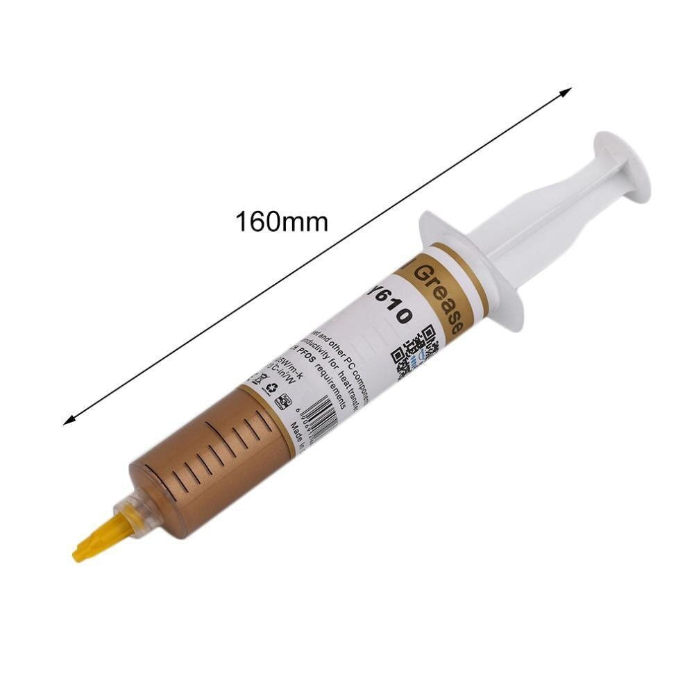 Pasta Termica HY610 dorada 20g silicona refrigerante para PCU S0832