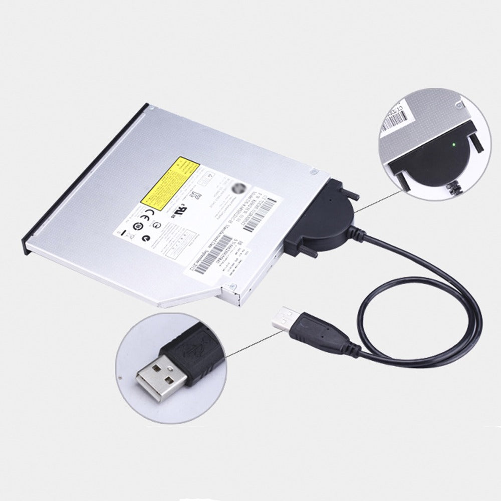 Adaptador Mini Sata a USB 2.0 para Lectoras de Laptops S0738