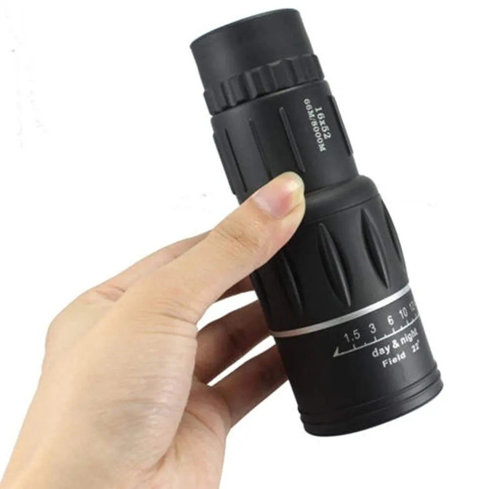 Telescopio Monocular 16x52 Doble Enfoque Optico Zoom Cafini S0980