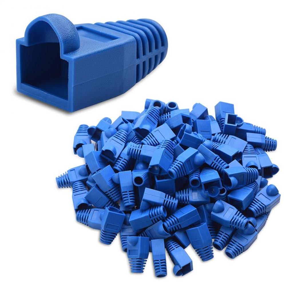 Capuchon rj45 manga protectora plug rj45 capucha rj45 X 100 Unidades S0975