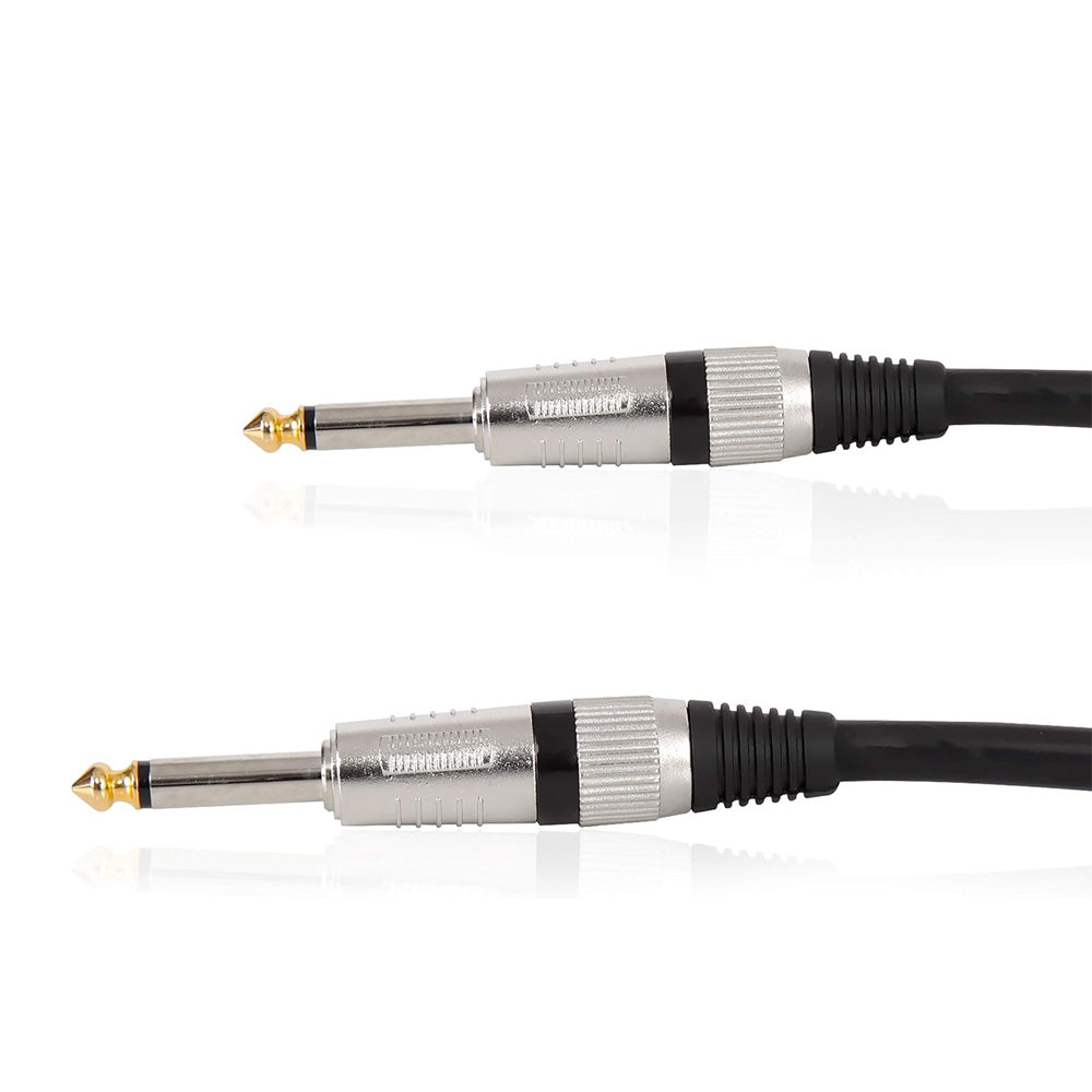 Cable de Audio Profesional Plug 6.35mm a Plug 6.35mm de Alta Fidelidad 5 Metros S2143