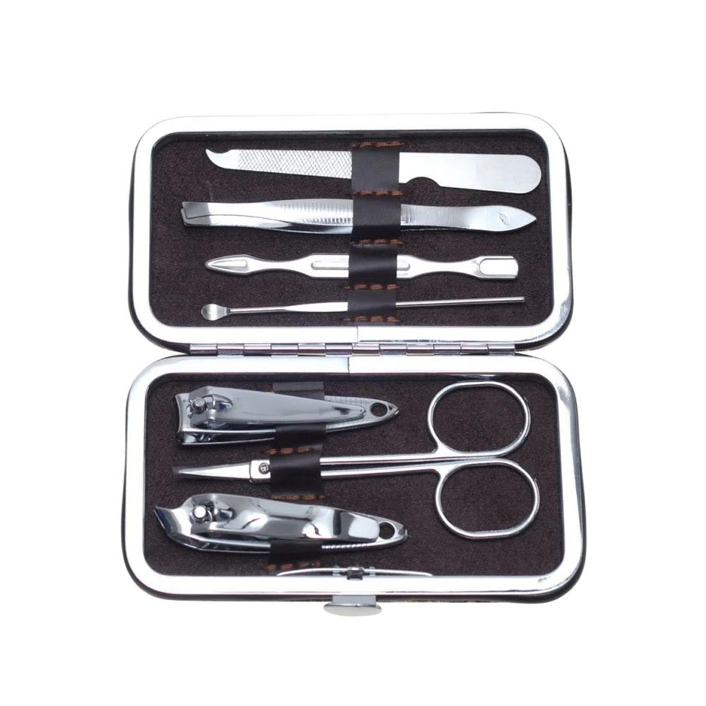Set de Manicura y Pedicura Acero Inoxidable | 7 Piezas | S1058