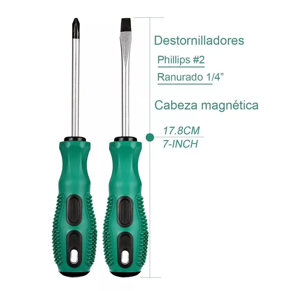 Kit de Herramientas de Red Rj1112 Rj45 Probador Crimpiador Testeador S1800