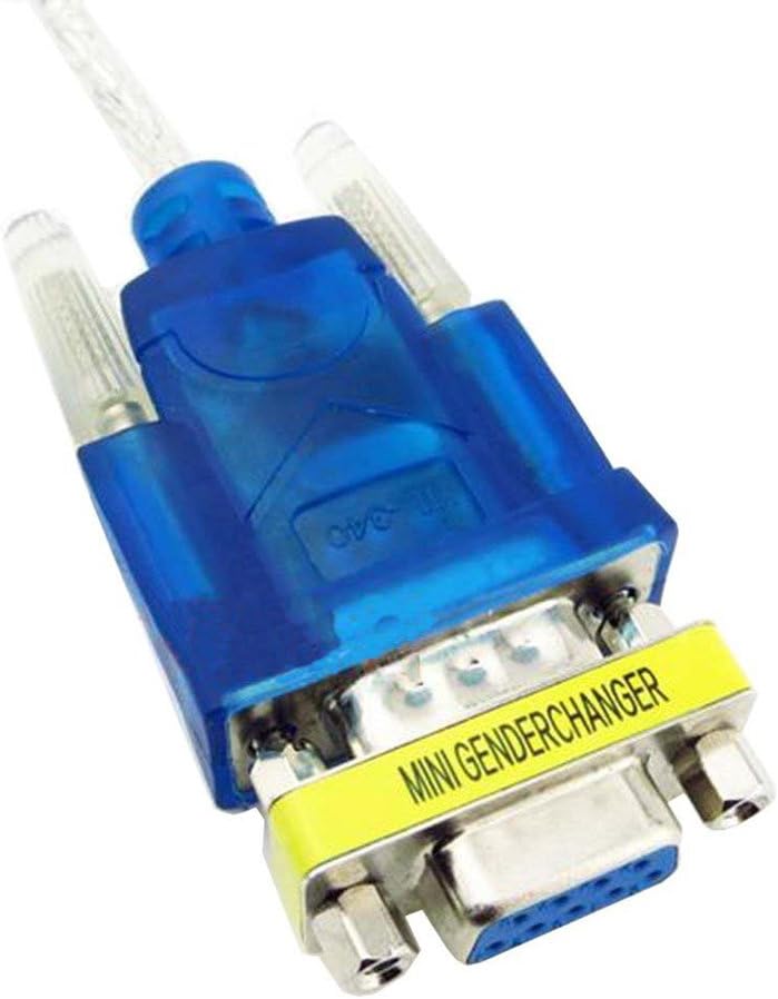 Pack de 10 Adaptadores Mini de Género DB9 Hembra a Hembra (9 Pines) RS232 / VGA S0925
