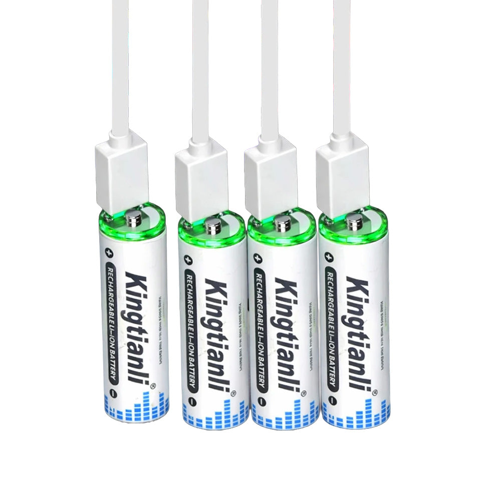 Pilas Recargables AA de Litio 3500mAh con Entrada USB Tipo-C S2095