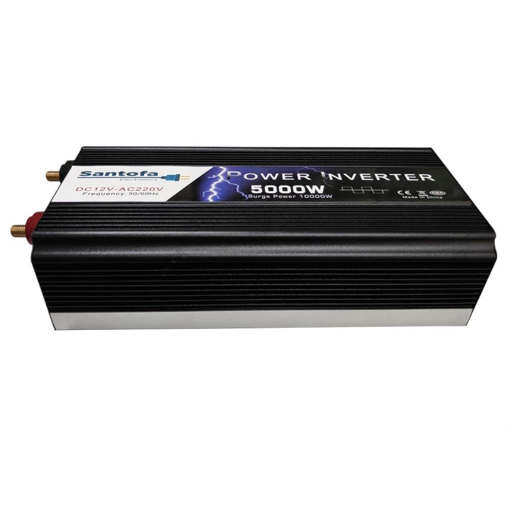 Inversor de Corriente 12V a 220V | 5000W Contínuos - 10000W Pico | Pantalla LCD S1300