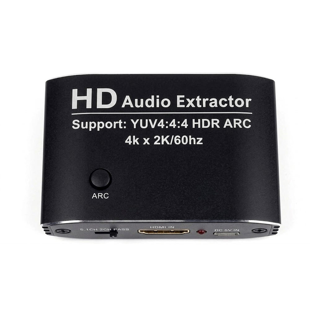 Extractor de Audio HDMI 4K a 60Hz con ARC (Salida Óptica SPDIF y 3.5mm) s2097