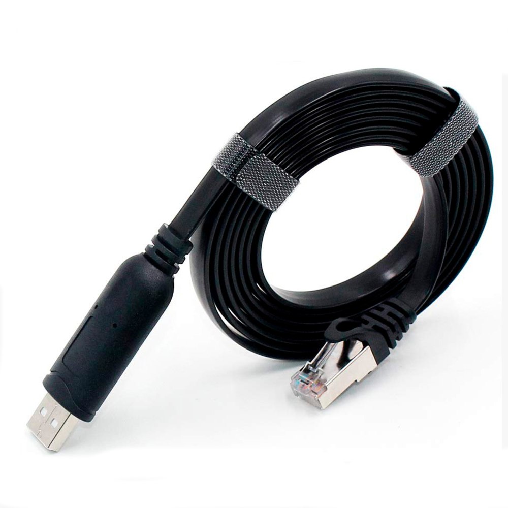 Cable USB a RJ45 NETCOM rs232 consola ethernet red 1.80 Metros S0804