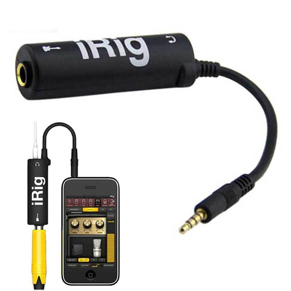 Interfaz para guitarra adaptador irig Amplitube para ios iphone ipod S0844