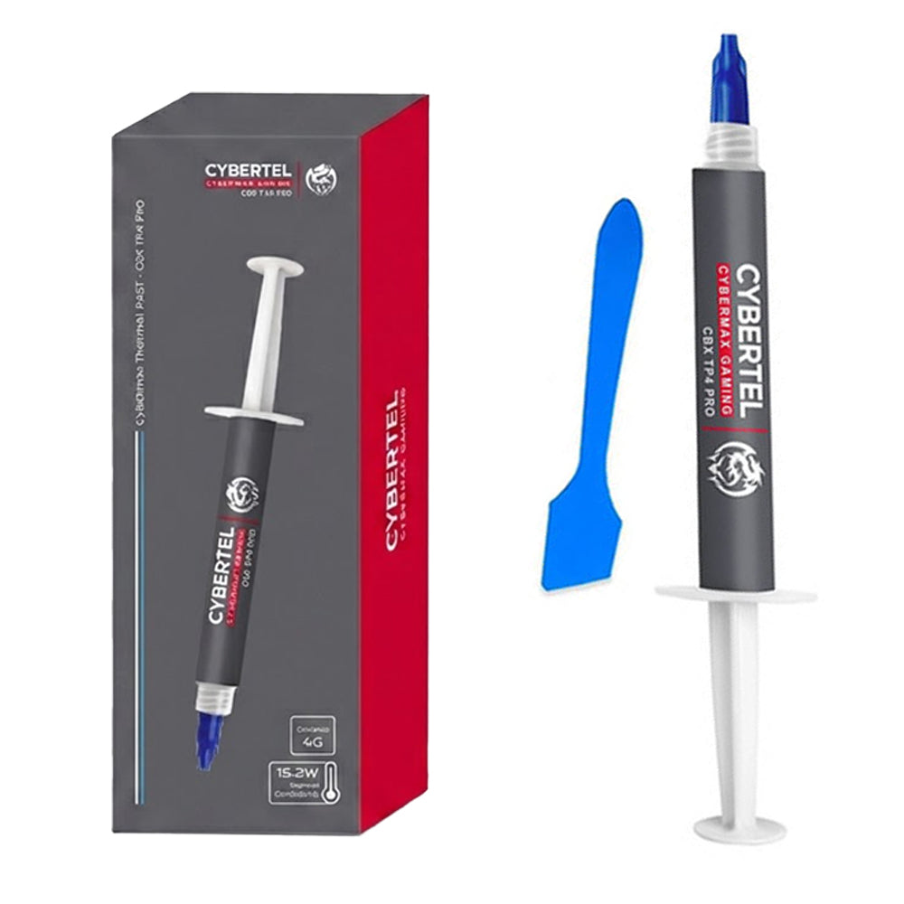 Pasta Térmica de Alto Rendimiento Cybertel CBX TP4 Pro 15.2 W/mK 4g Kit de Herramientas s2245