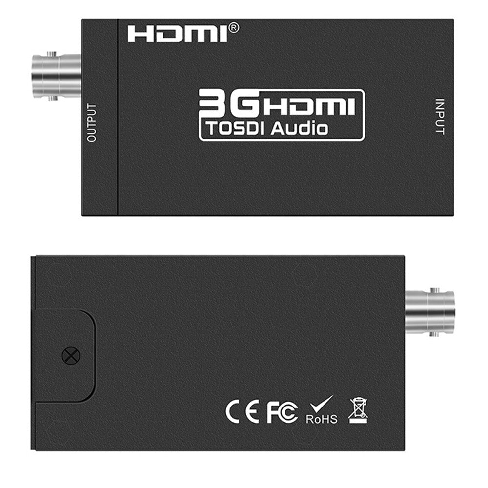 Convertidor HDMI a SDI metálico TRAUTECH 1080p Cámaras S1253
