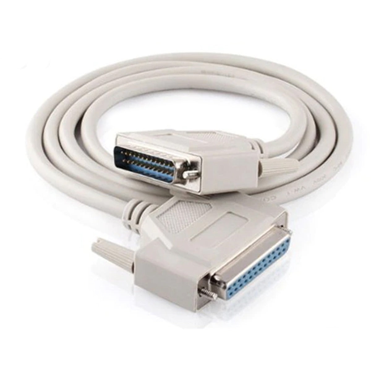 Cable Extensión Paralelo DB25 Macho a Hembra | 1.5 Metros | 25 Pines S0918