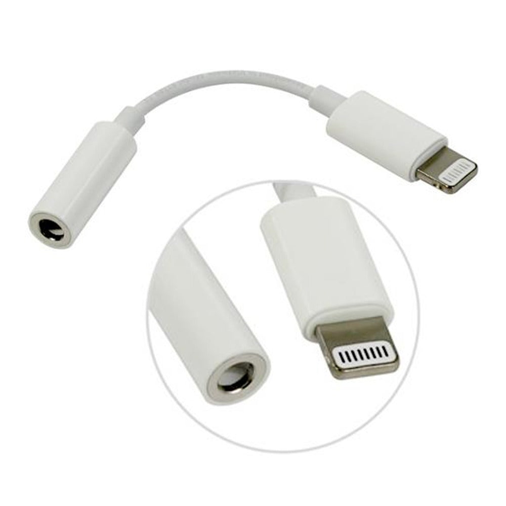 Adaptador Lightning Jack 3.5mm para Audifonos iPhone S0763