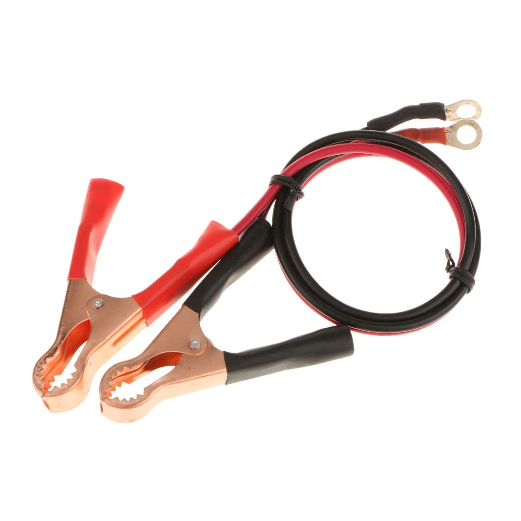 Cable adaptador pinzas cocodrilo 50A para batería inversor de corriente S0954