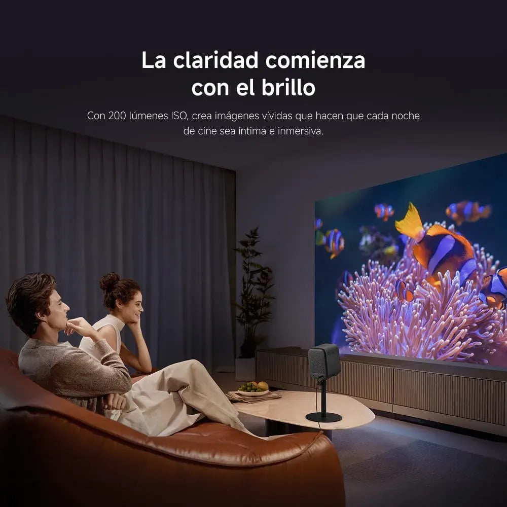 Proyector Inteligente Xiaomi Mi Smart Projector L1 Full HD 1080p Android TV Dolby Audio 200 ISO Negro S2226
