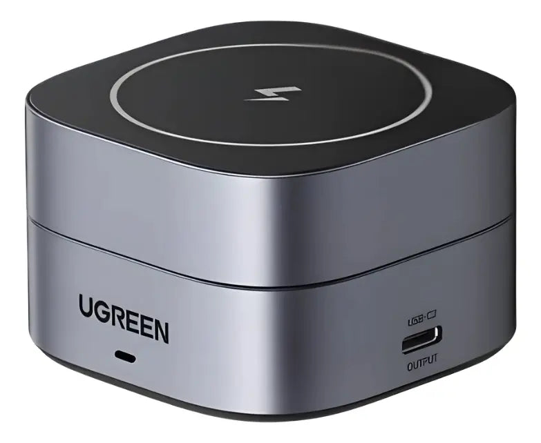 Estación de Carga Inalámbrica Magnética Plegable UGREEN 2 en 1 (15W) s2105