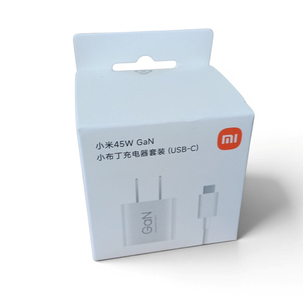 Cargador de Pared Xiaomi 45W GaN USB Tipo-C con Cable Incluido Modelo MDY-17-EA S2110