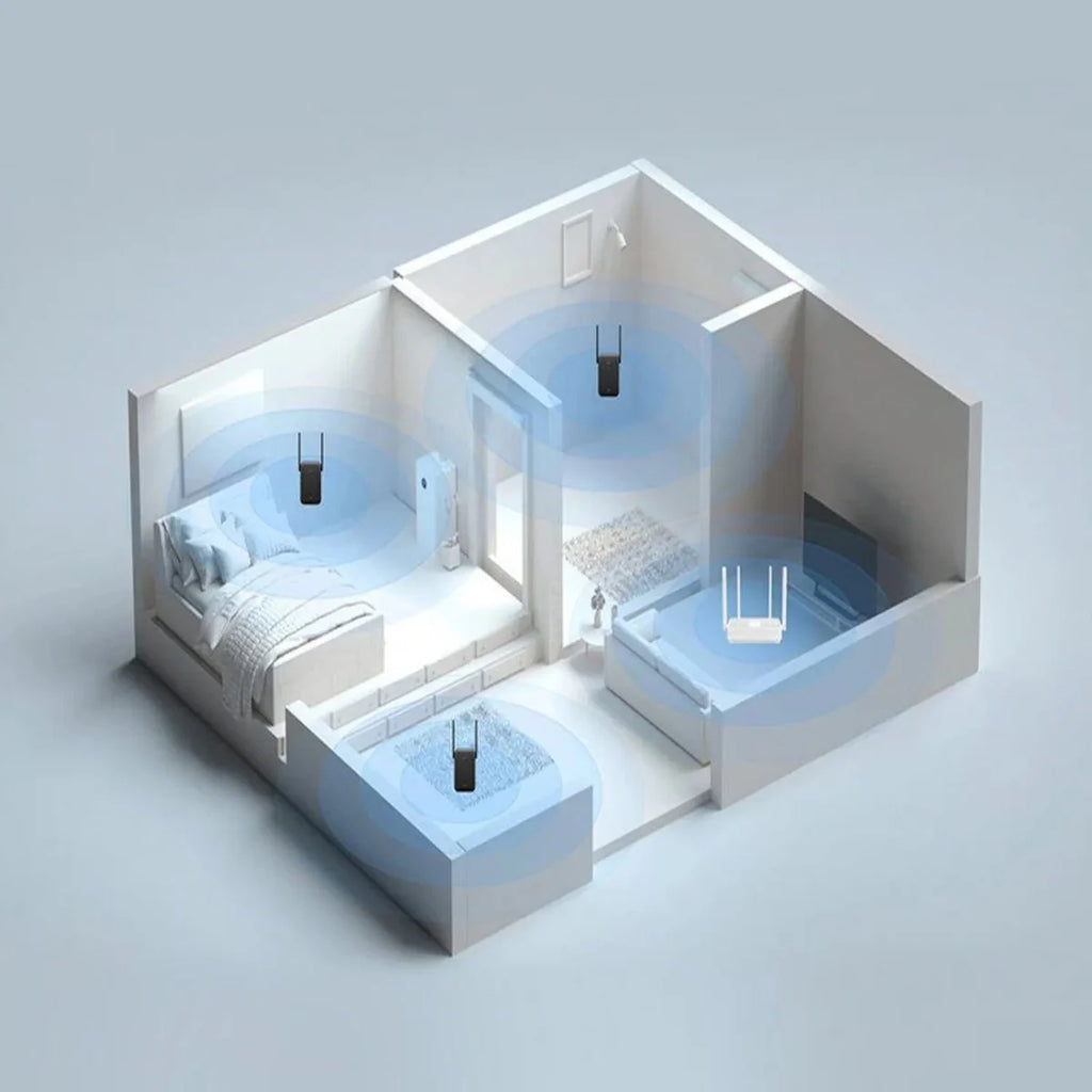 Extensor de Rango Repetidor Wi-Fi Xiaomi Mi AC1200 Doble Banda 1200Mbps Puerto Ethernet