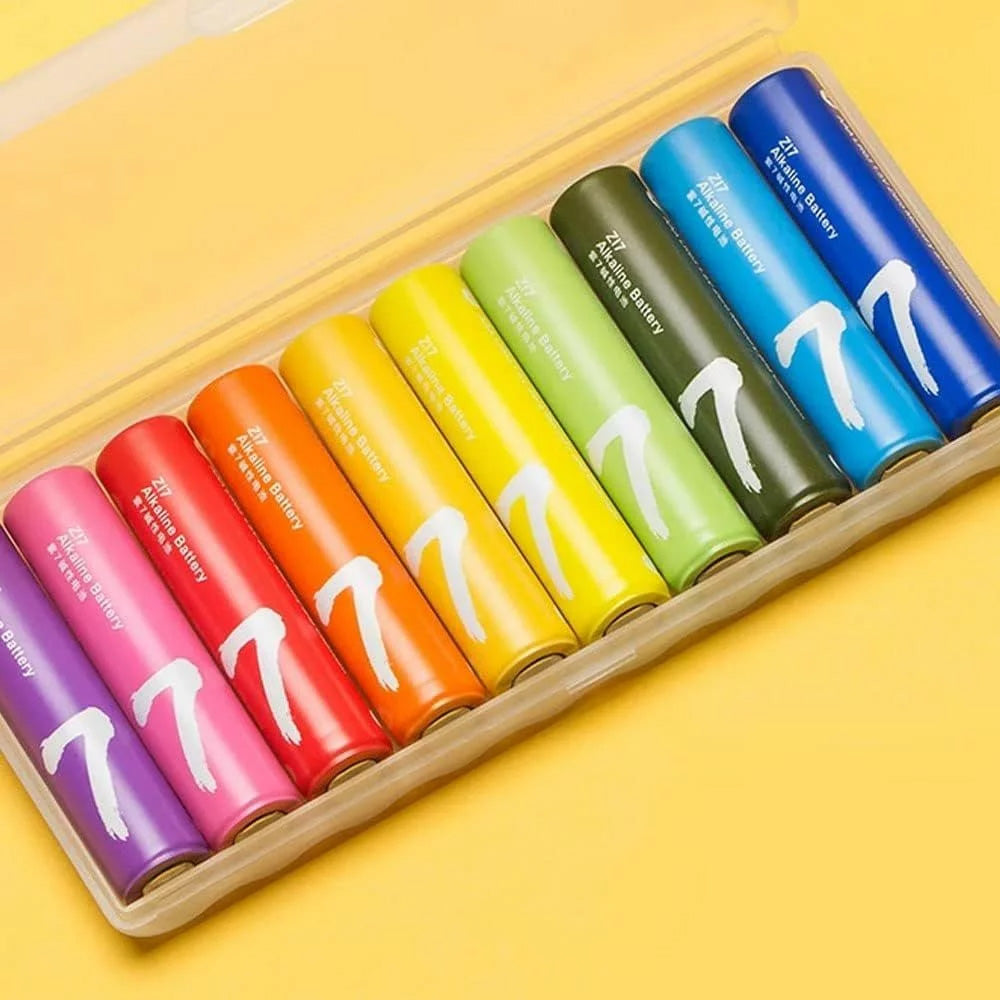 Pack de 10 Pilas Alcalinas AAA Xiaomi LR03 1.5V Multicolor S2125