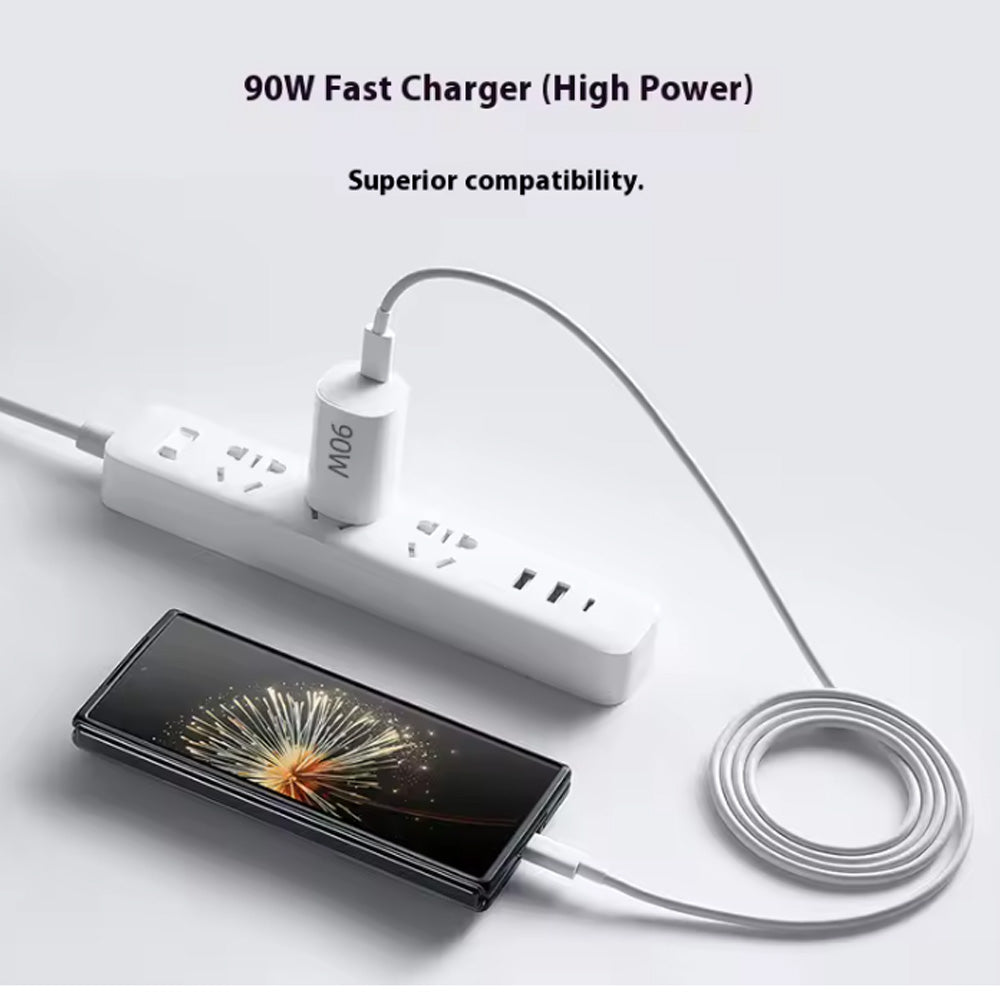 Cargador de Pared Xiaomi 90W GaN Pudding USB Tipo-C con Cable Incluido S2112