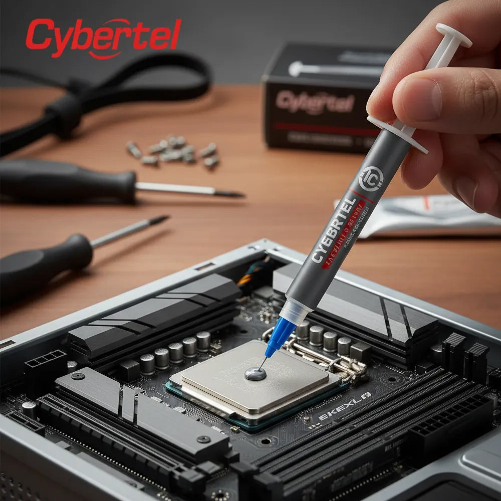 Pasta Térmica de Alto Rendimiento Cybertel CBX TP4 Pro 15.2 W/mK 4g Kit de Herramientas s2245