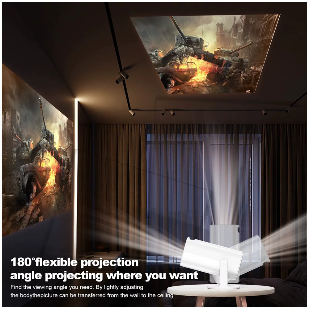 Proyector WiFi 5G 4K 1080P Full HD Bluetooth 5.0 Android 11 BOSSNEY BS-H9748 S2120