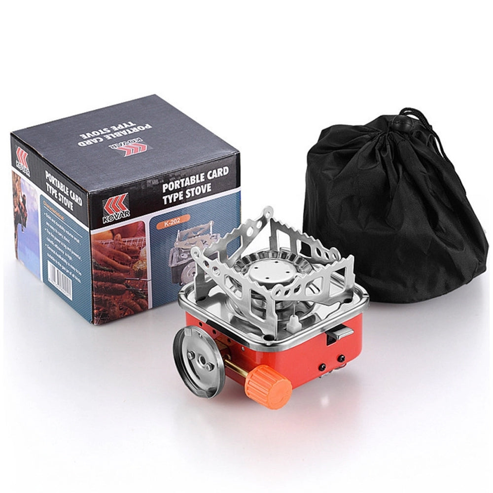 Cocina Portátil Plegable a Gas butano para Camping + funda S2008