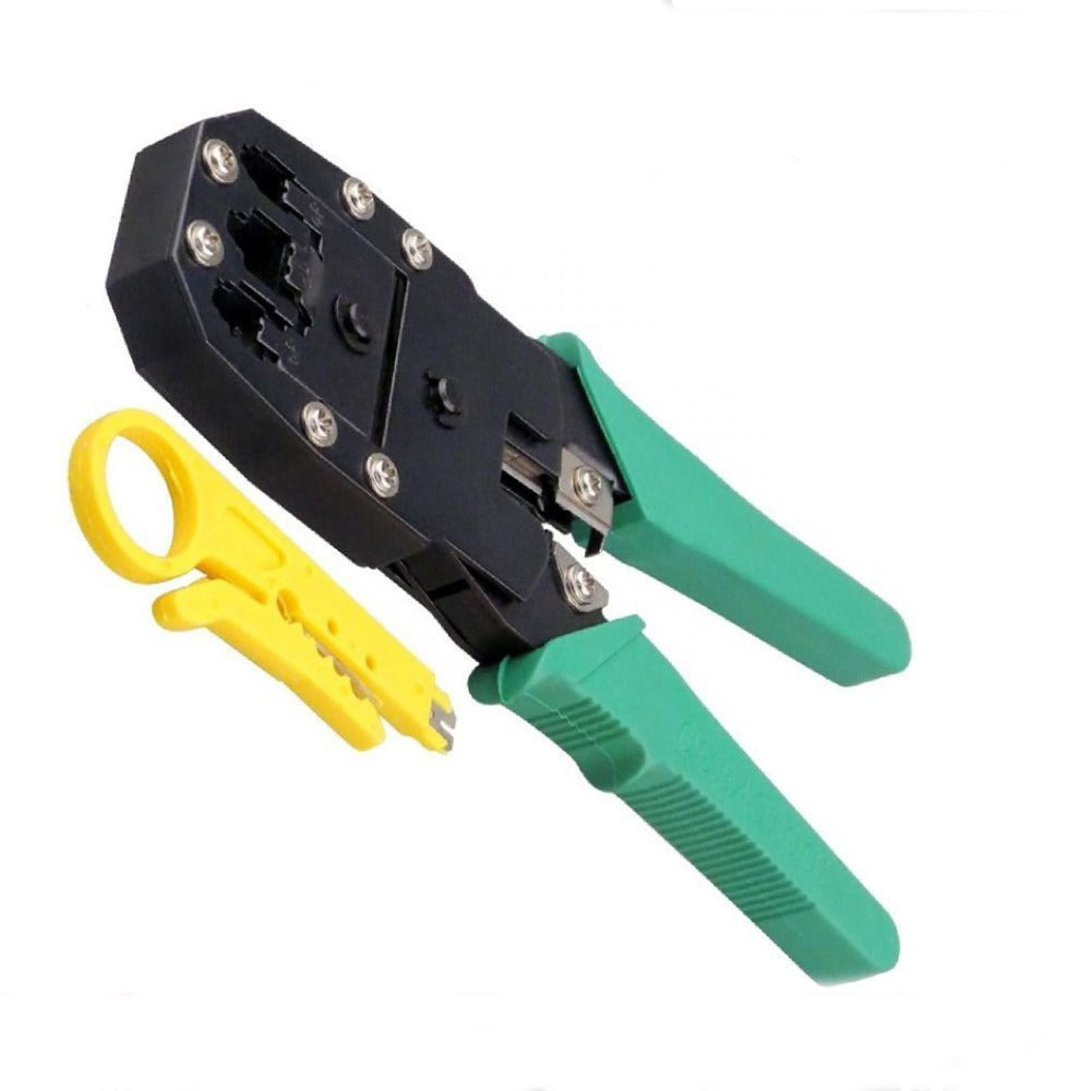 3 en 1 crimpeador ponchadora rj45 cable de red + pela cable 4p 8p 6p S0922