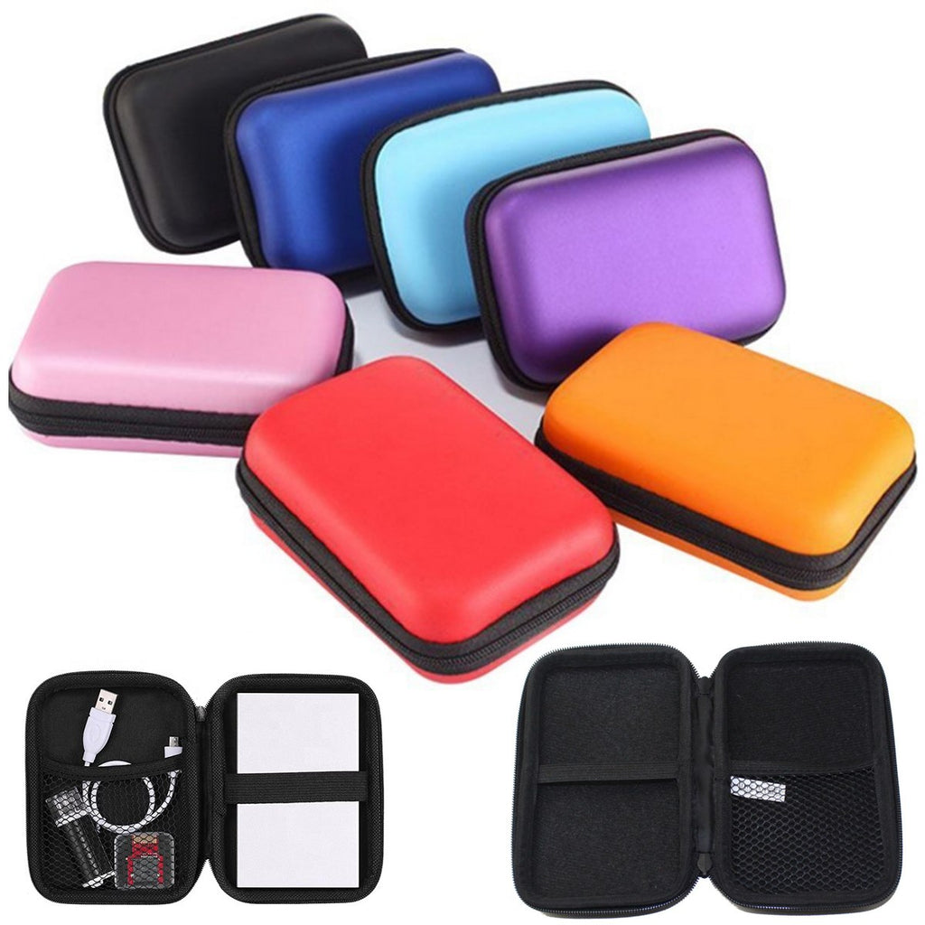 Funda Anti Golpes Case Disco Duro Externo 2.5 Cremallera- Azul cielo S0938-1