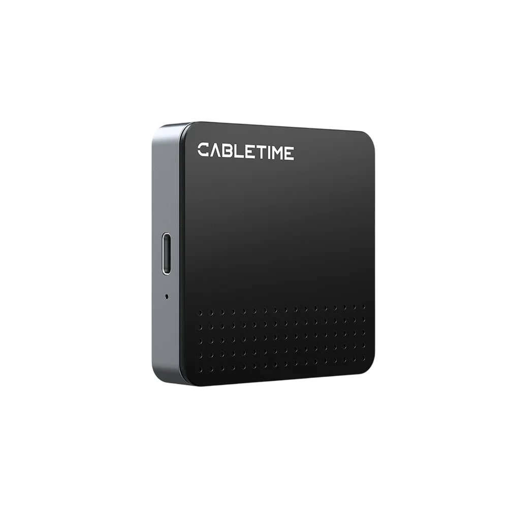 Case Enclosure M.2 NVMe 2230 USB-C CABLETIME Magnético 10Gbps Aluminio MagSafe iPhone MacBook CB33G S2271