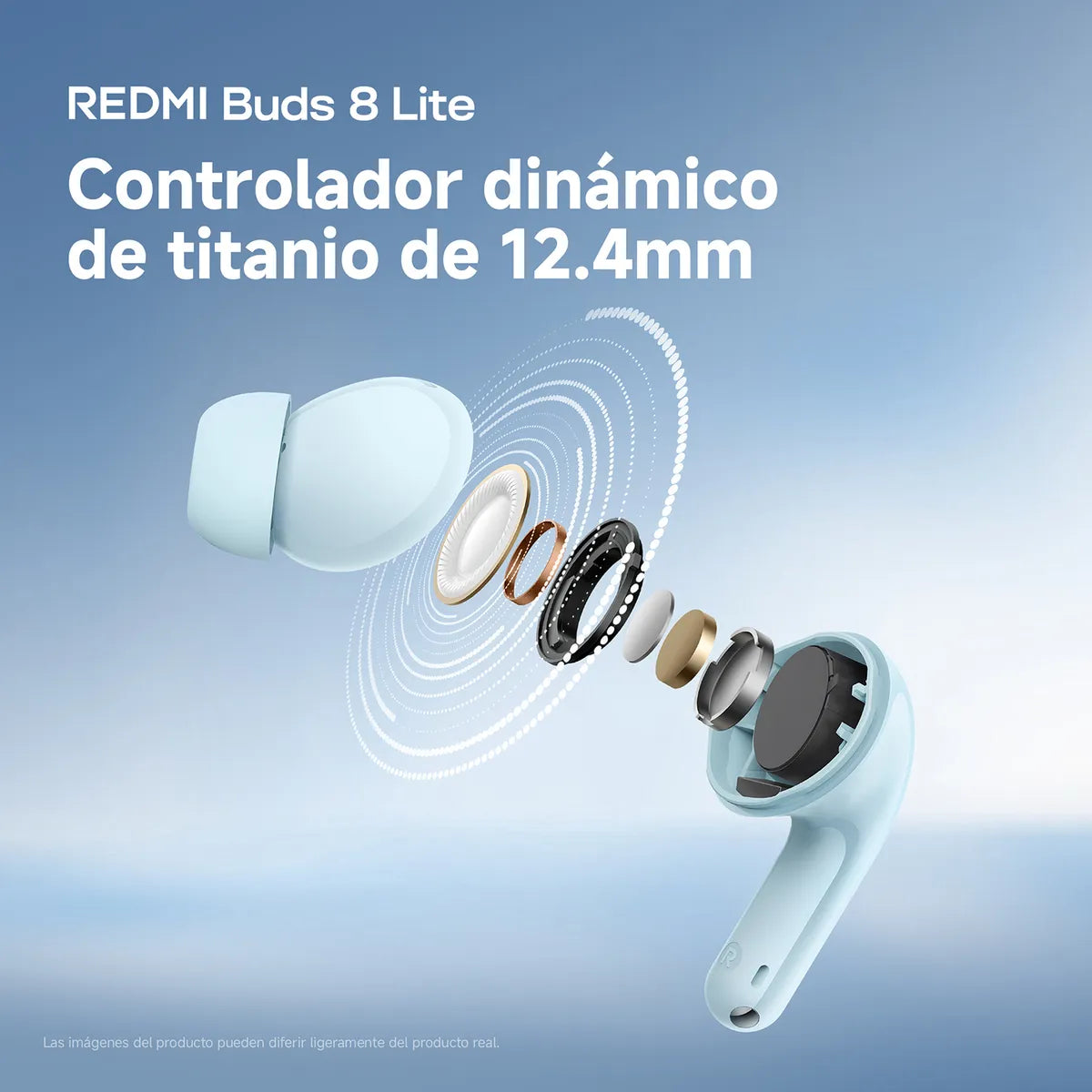 Audífonos Inalámbricos TWS REDMI Buds 8 Lite Bluetooth 5.4 Batería 36H Blanco S2233