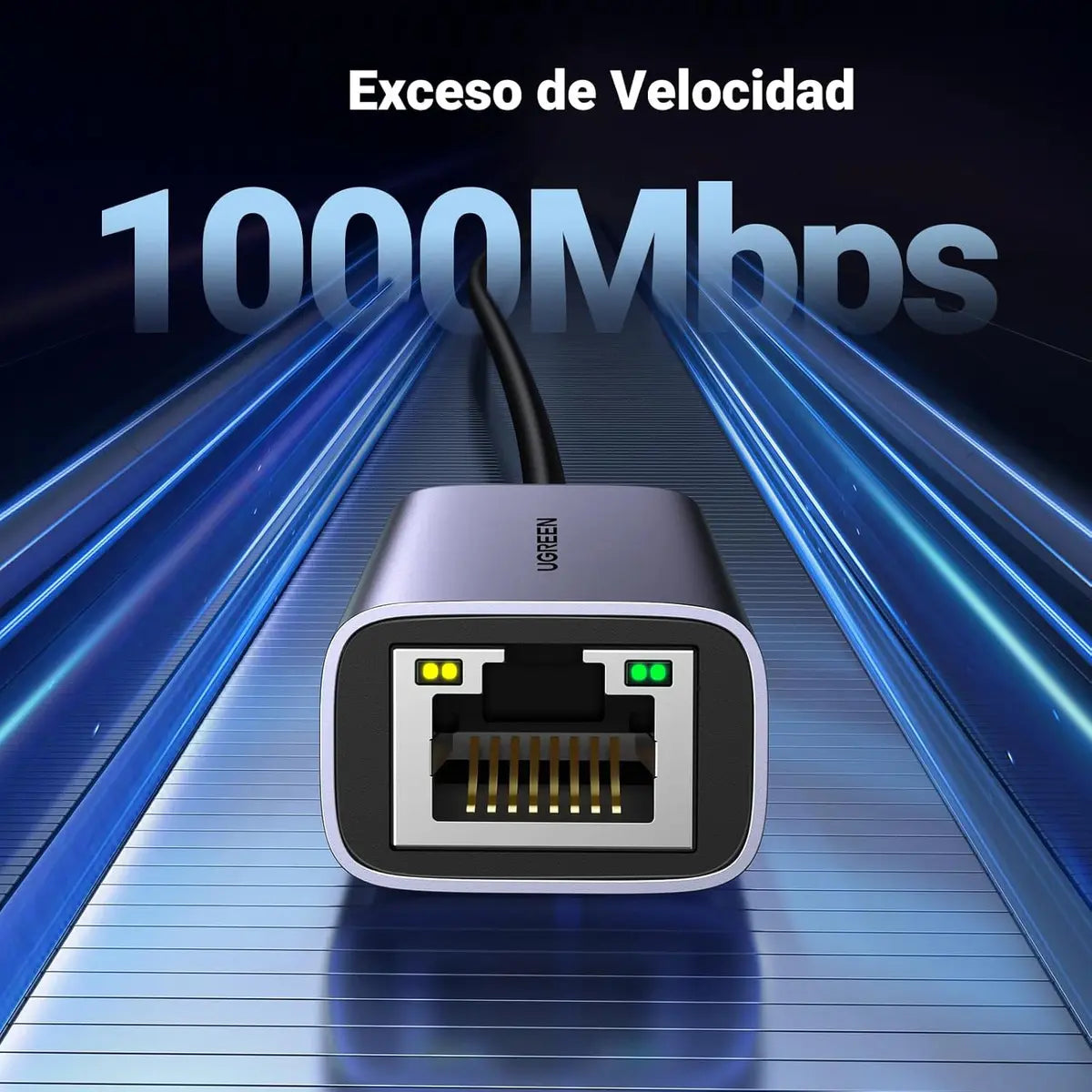 Adaptador de Red USB-C a Ethernet RJ45 2.5G UGREEN de Alta Velocidad S2127