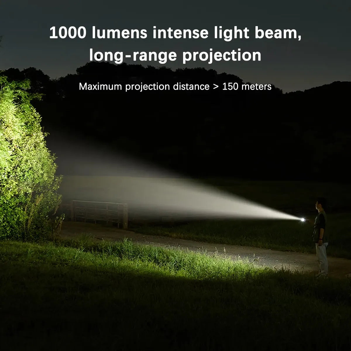 Linterna Portátil Multifuncional Xiaomi Mi Multi-Function Flashlight 1000 Lúmenes IPX6 S2197