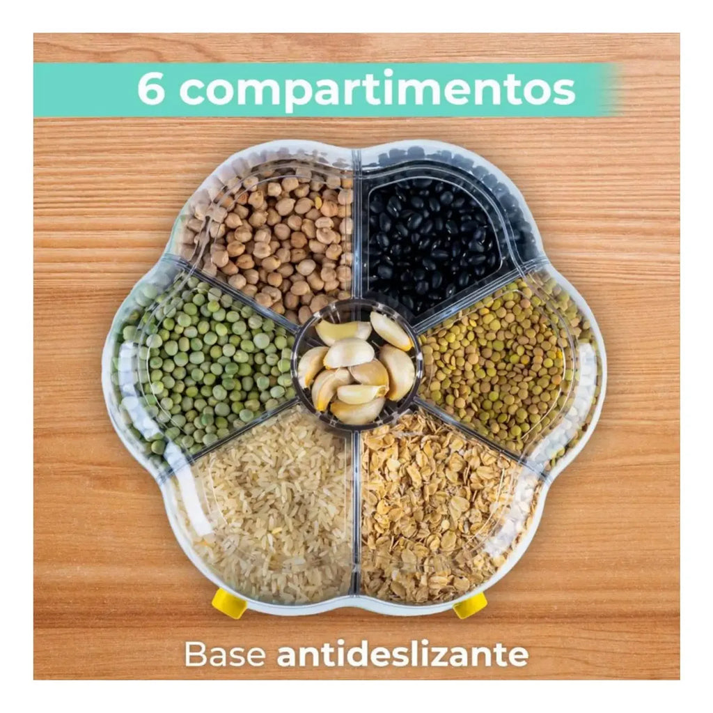 Dispensador Giratorio de Menestras y Cereales 360° Smart Organizer (7L) S2123 S2124