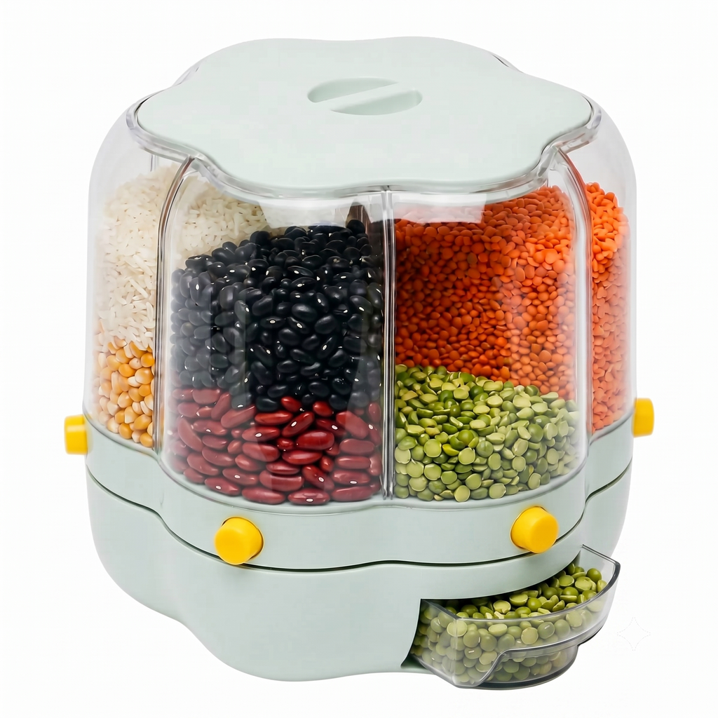Dispensador Giratorio de Menestras y Cereales 360° Smart Organizer (7L) S2123 S2124