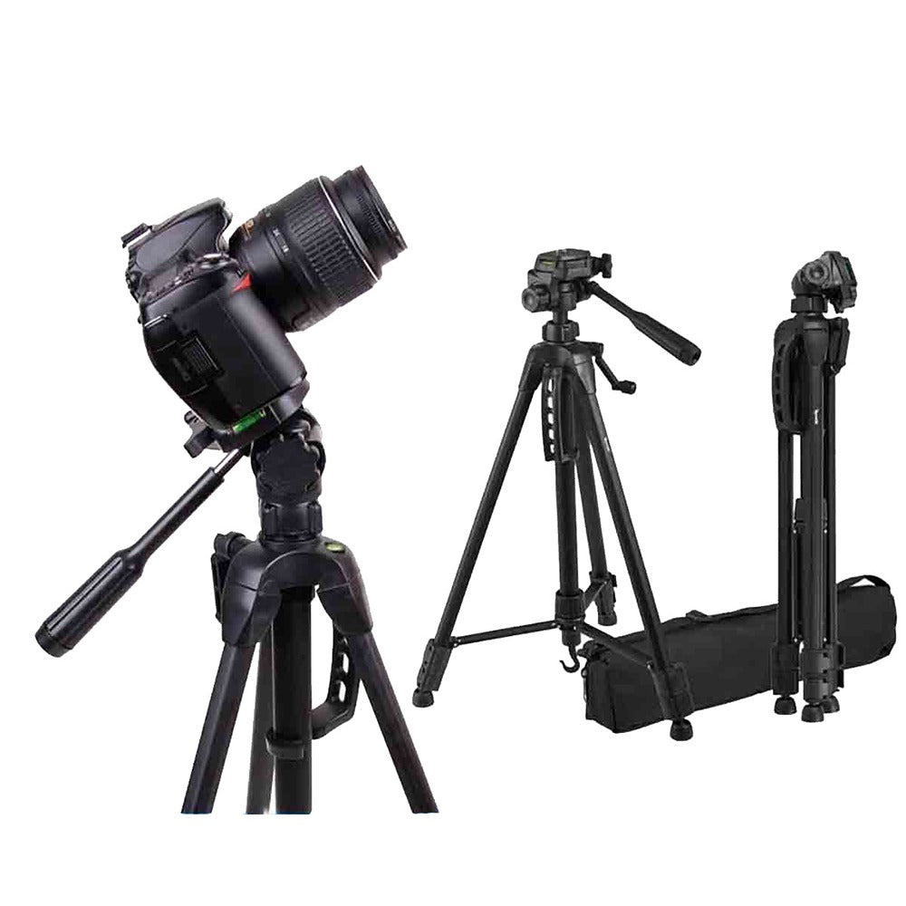 Tripode Camara Celular 3 Secciones 1.70m + Funda + Soporte Hi Venture J0006