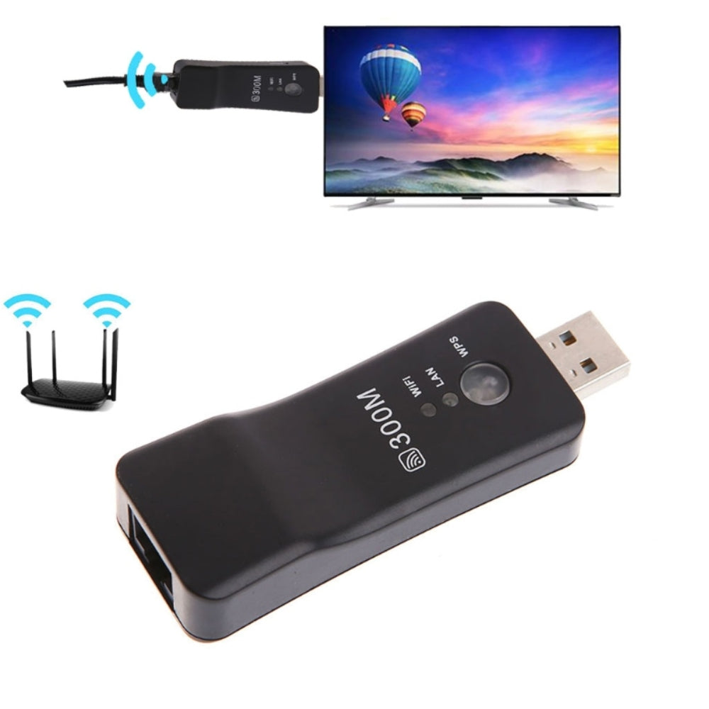 Repetidor Wifi USB para Smart Tv PC Internet S0006