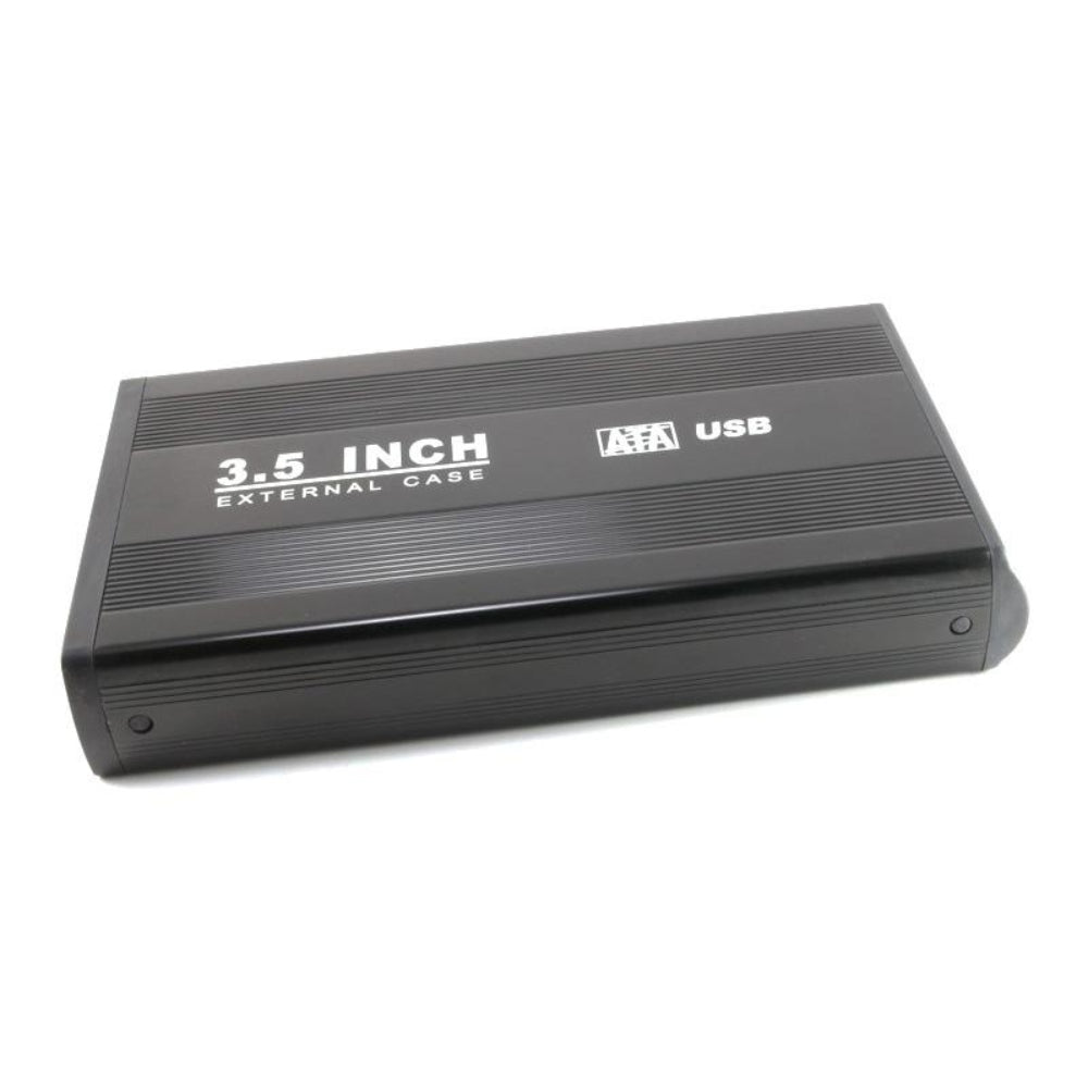 Case Disco Duro Externo Sata 3.5 USB 2.0 PC Negro S0026