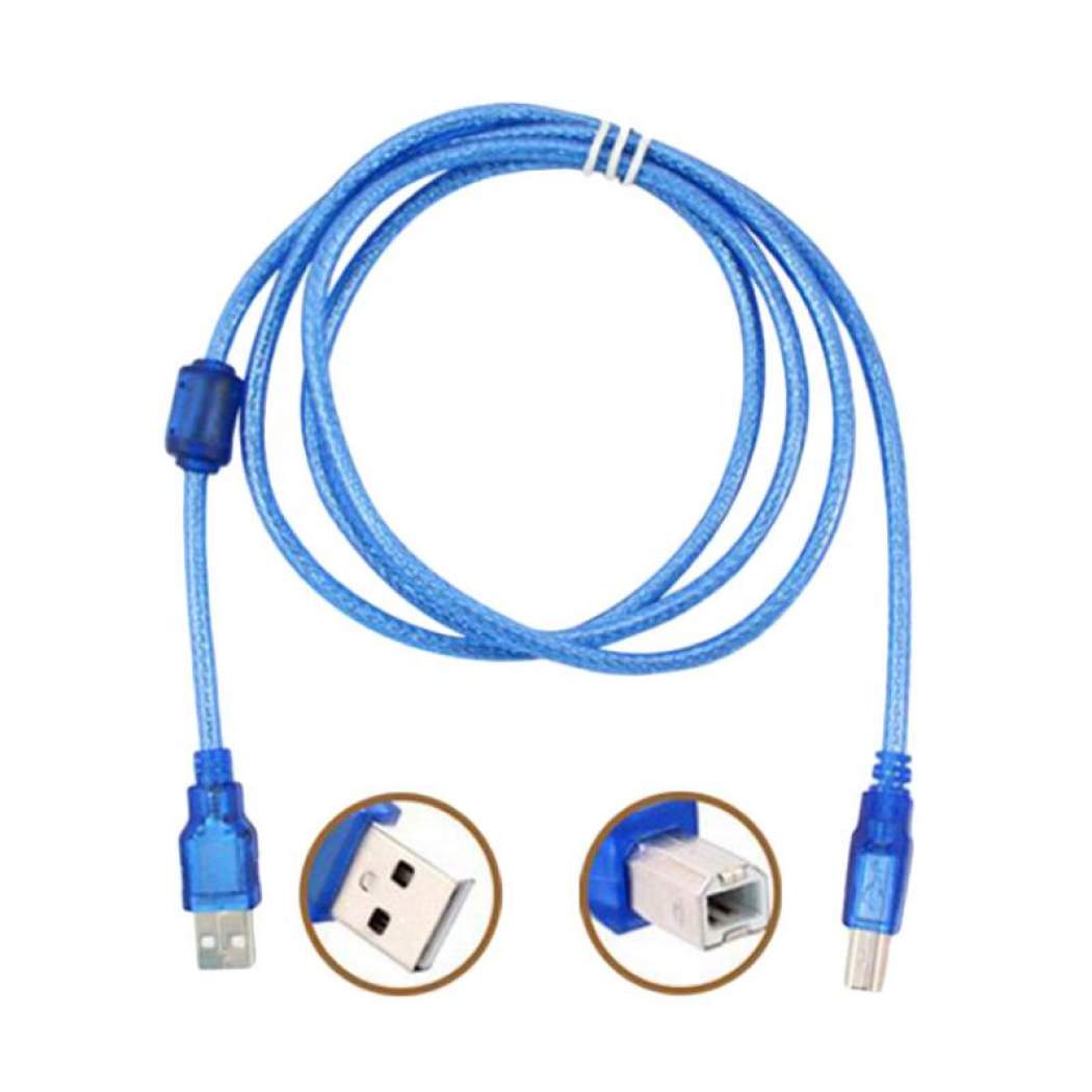 Cable Para Impresora Escaner Usb 2.0 9 Metros - Azul S0313