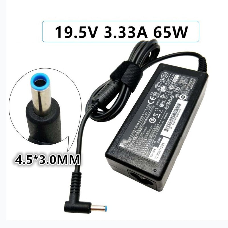Cargador Generico Laptop HP compaq 19.5V 3.33A 65w 4.5x3.0mm S0101