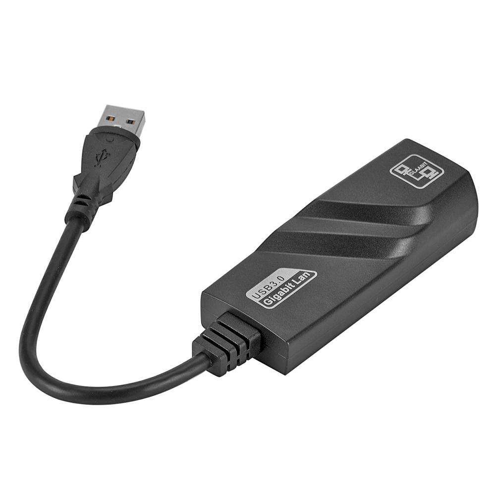 Adaptador USB 3.0 a RJ45 USB LAN Ethernet Windows Internet Gigabit S0132