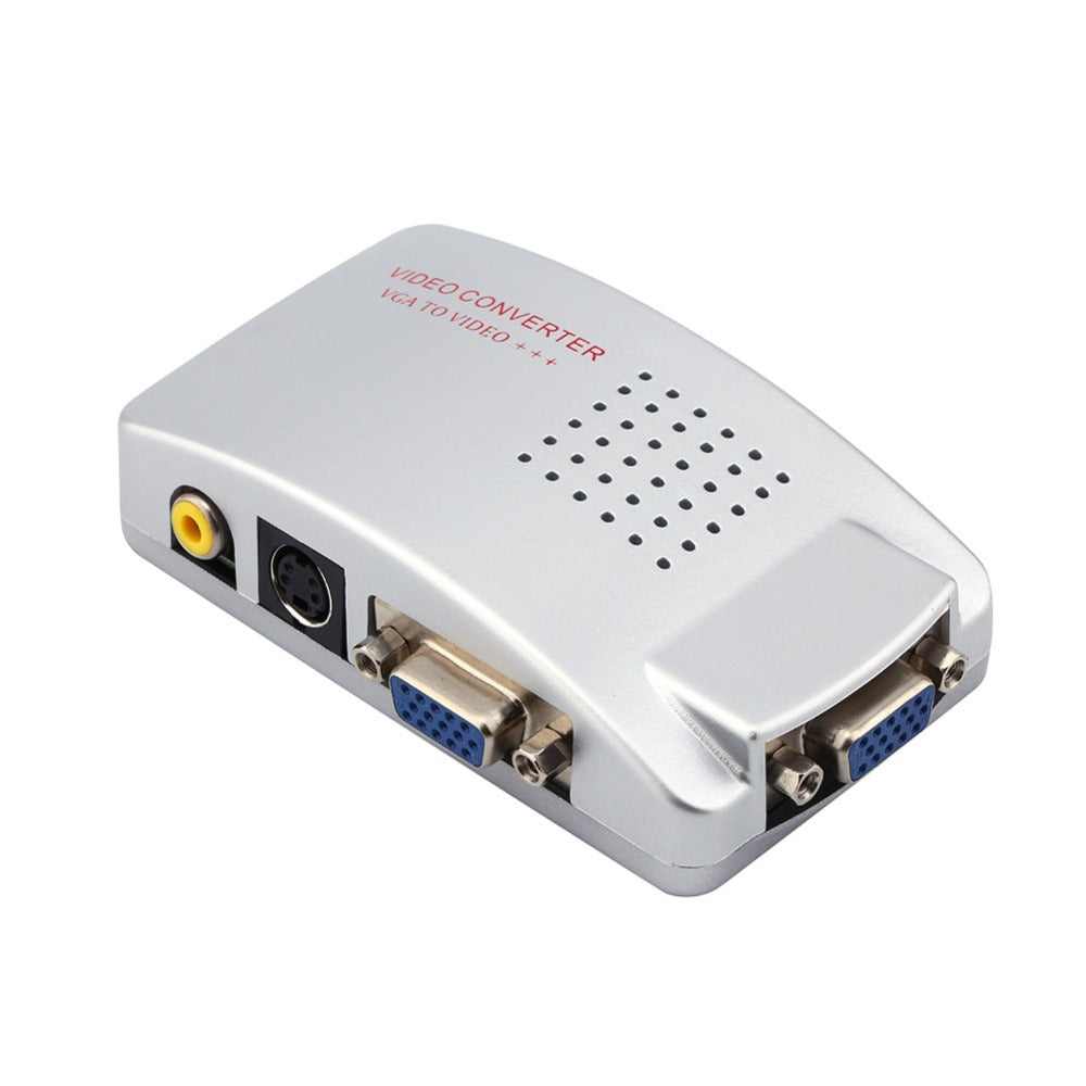 Adaptador Conversor de VGA a RCA o S-Video S0136