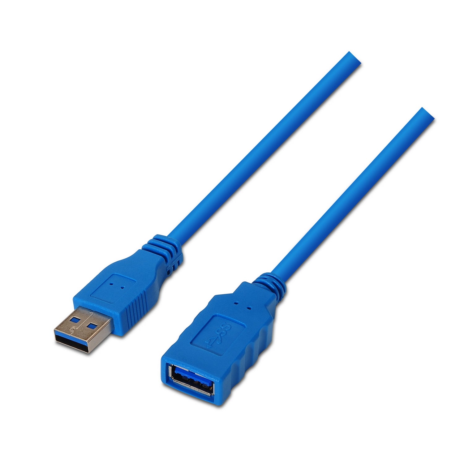 Cable Extensión USB 3.0 Macho a Hembra 1.5 Metros Azul S0178