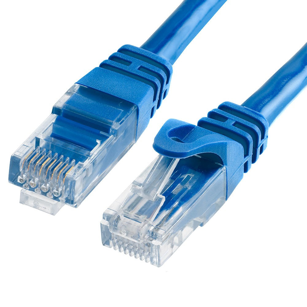 Cable de Red UTP Cat 5 Testeado Rj45 10 Metros Azul S0191